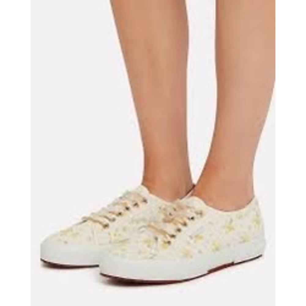 Superga x Loveshackfancy Ikat Floral Sneakers